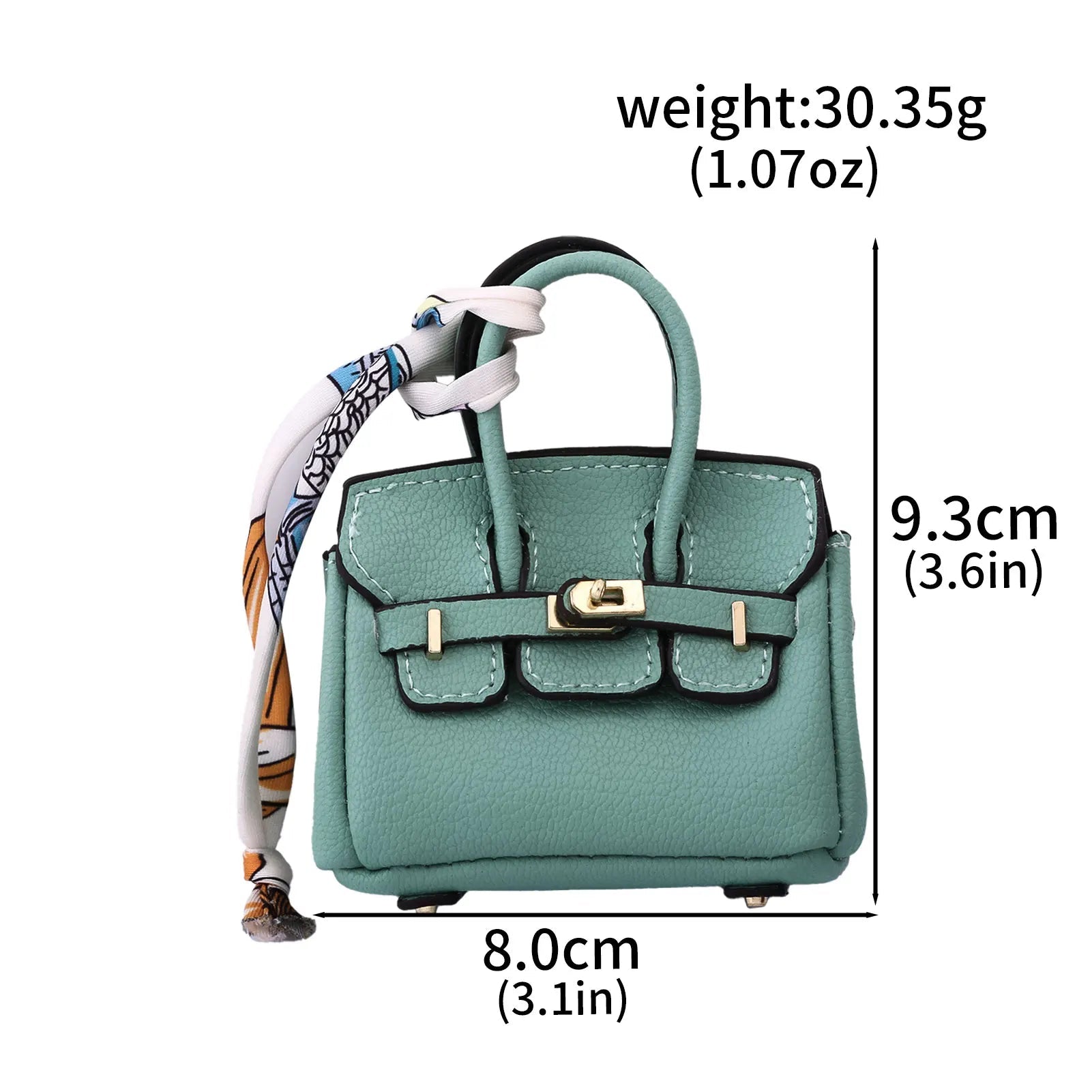 Mini Bag Pendant Small Keychain Case Accessory Family Mini Earphone Bag Accessories Pendant Key Chain Decoration Gift Quick Pick Grocers