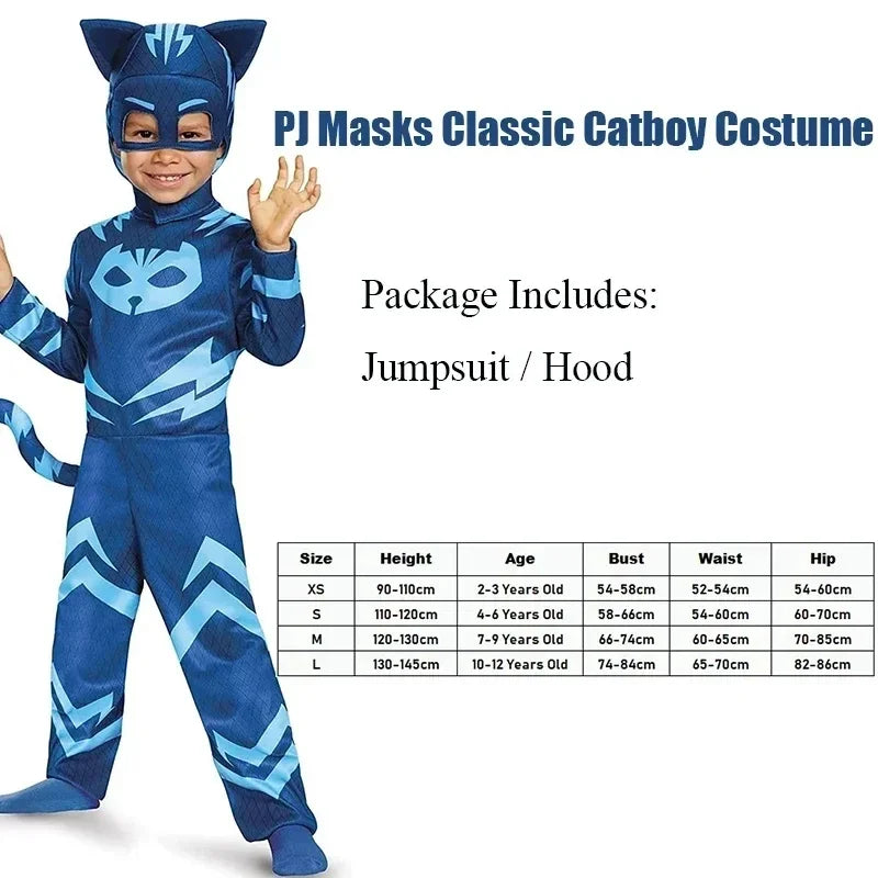 Anime Masks Owlette Catboy Connor Greg Amaya Cosplay Costumes Gekko Sutis Cloak Party Costume For Boys Performance Show Quick Pick Grocers
