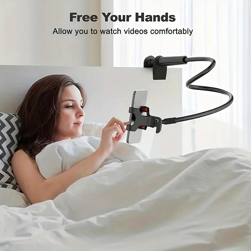 Universal Bedhead Lazy Stand Telescopic Spiral Stand Multi Functional Phone Stand 360 ° Rotation Quick Pick Grocers