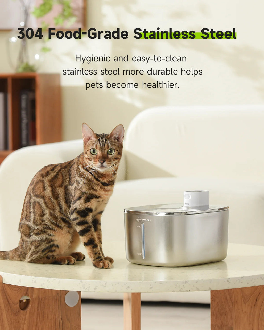 APETDOLA 4L Wireless Cat Water Fountain Auto Sensor Drinking Fountain For Cats Dog Drinker Pet Water Dispenser Accessories Quick Pick Grocers