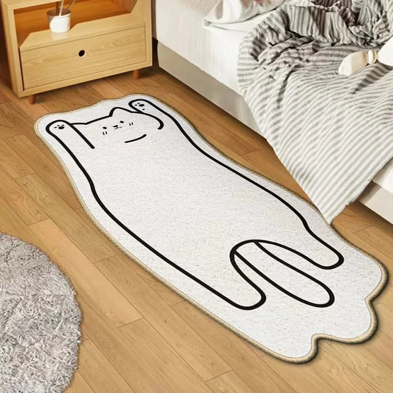 Irregular Cartoon Animal Imitation Cashmere Carpet,living Room, Coffee Table,floor Mat, Bedroom, CHILDREN'S Room, Thickened Quick Pick Grocers