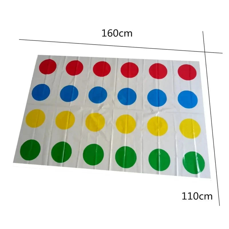 Twist Game Funny Kid Family Body Twist Move Mat Board Game Party Fun Board Games Party Game Family Game Econic Blanks