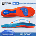 Sport Orthopedic Insoles for Feet Men Women EVA Breathable Shock Absorption Shoes Insole for Running Basketball Sport Care Pads Quick Pick Grocers