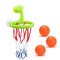 Baby Bath Toy Children Water Play Toys Set Bathroom Bathtub Suction Cup Shooting Basketball Hoop with 3 Balls Bath Toys for Kids Quick Pick Grocers