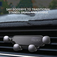 Car Phone Holder Air Vent Clip Mount Universal Mobile Stand for GPS Support Compatible with iPhone 13/12 Pro Xiaomi Samsung Quick Pick Grocers