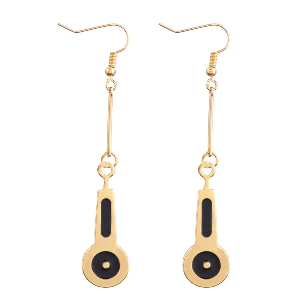 Anime JoJo Bizarre Adventure Drop Earrings Cosplay Props Kakyoin Noriaki Cherry Earrings Ear Clip Men Girl Jewelry Gift Econic Blanks