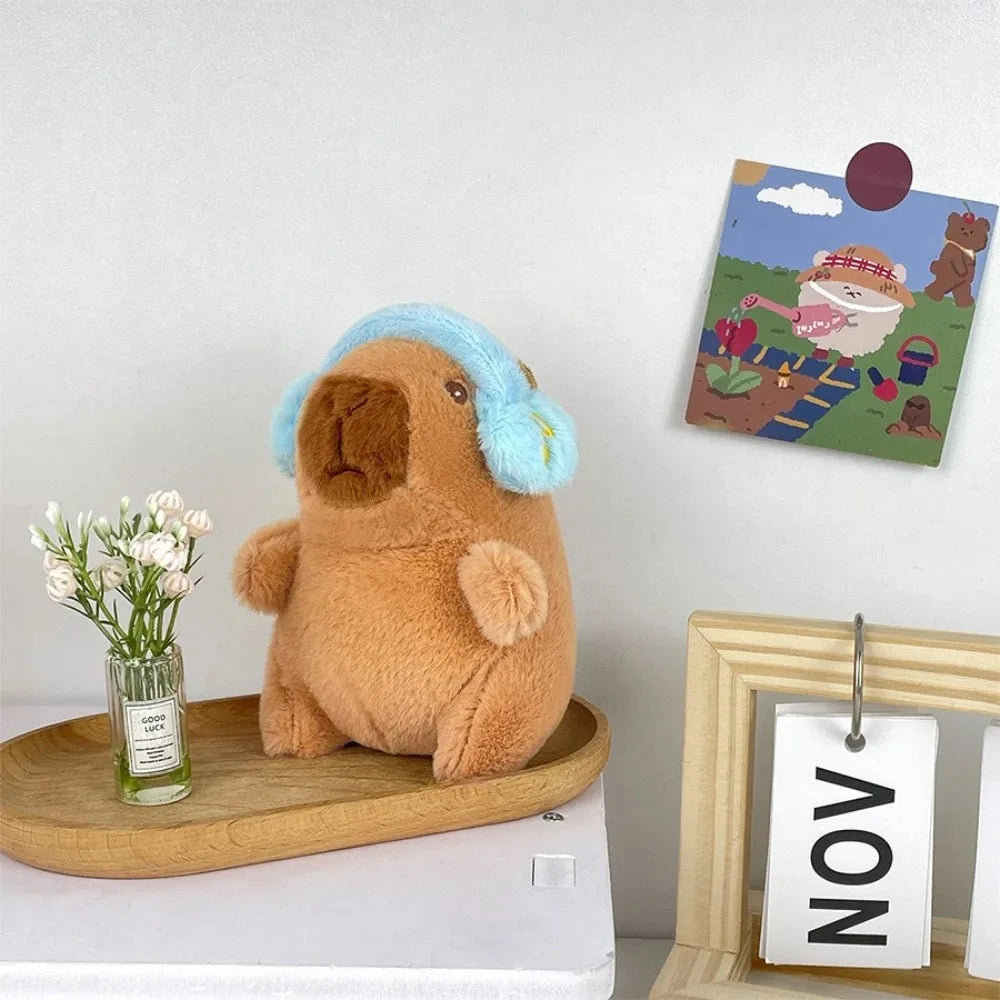 Cute Capybara Plush Toy Hoodie – Small Winged Stuffed Doll for Kids Econic Blanks