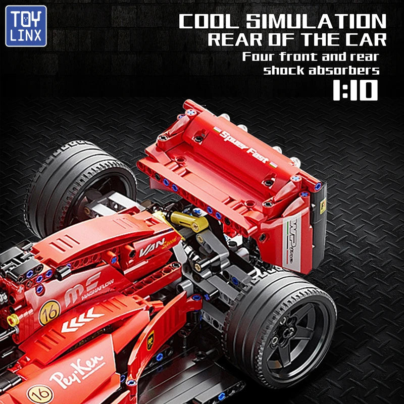 ToylinX RC Race Cars Building Sets Building Blocks Car Cool Collectible Model Car Kits Toys Christmas Gift Quick Pick Grocers