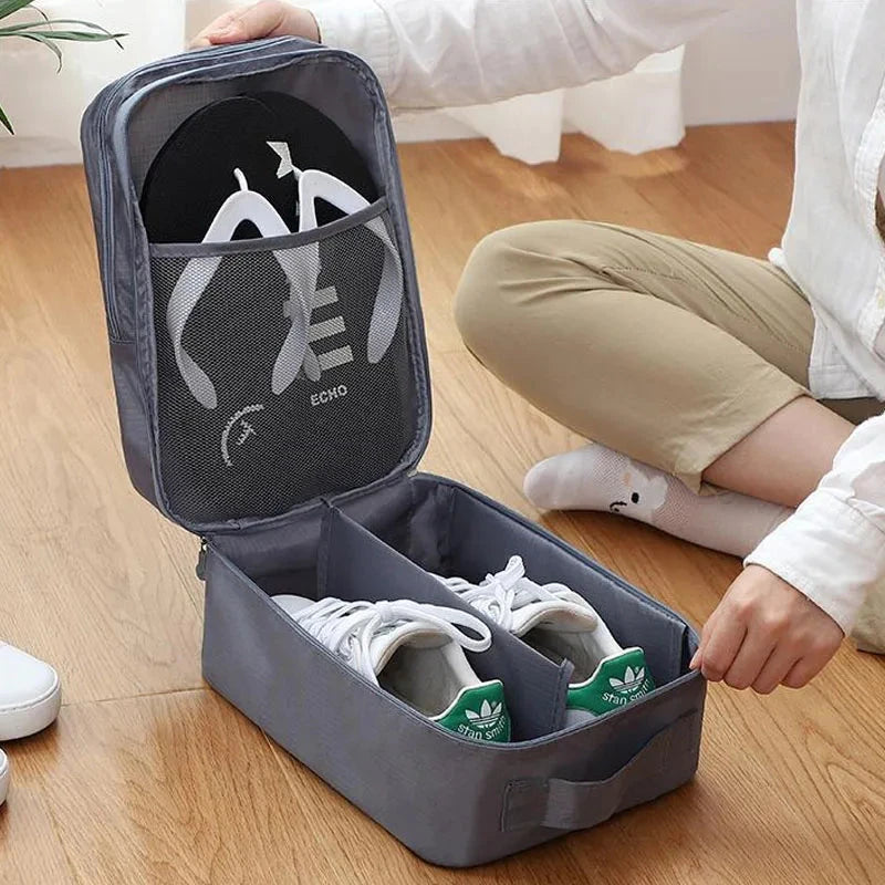 High Quality Portable Travel Shoe Bag Underwear Clothes Bags Shoe Organizer Storage Bag Multifunction Travel Accessories Econic Blanks