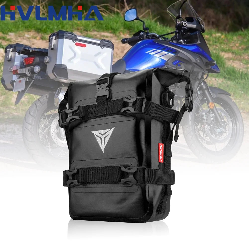 For BMW R1200GS R1250GS ADV For HONDA NC750X CB500X Motorcycle Frame Crash Bars Waterproof Bag Bumper Repair Tool Placement Bag Quick Pick Grocers