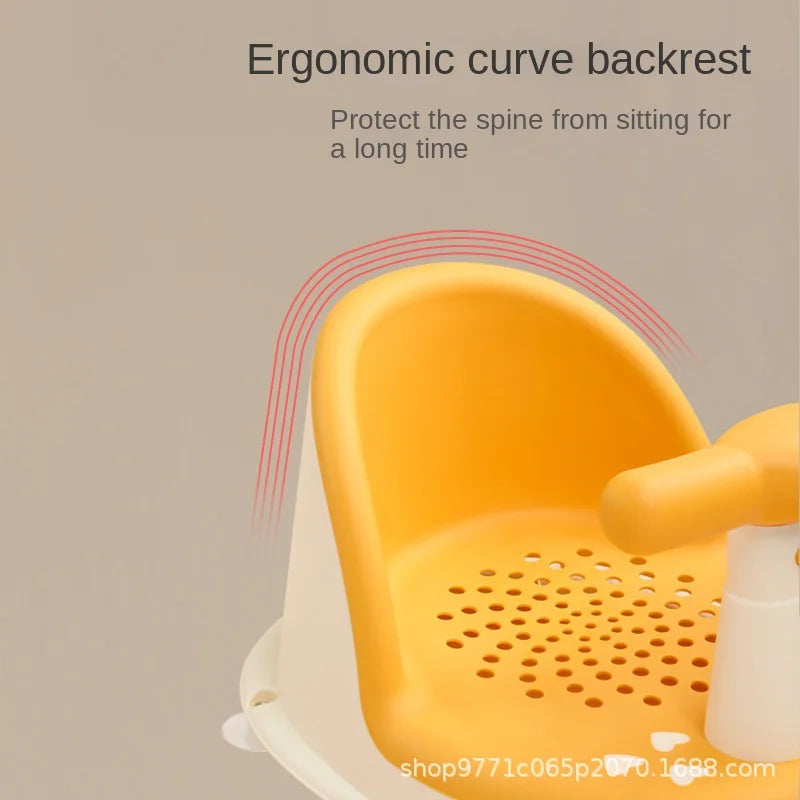 Children's Shower Seat Portable Shower Stand for Newborns and Young Children Children's Growth Accessories Purest Peak