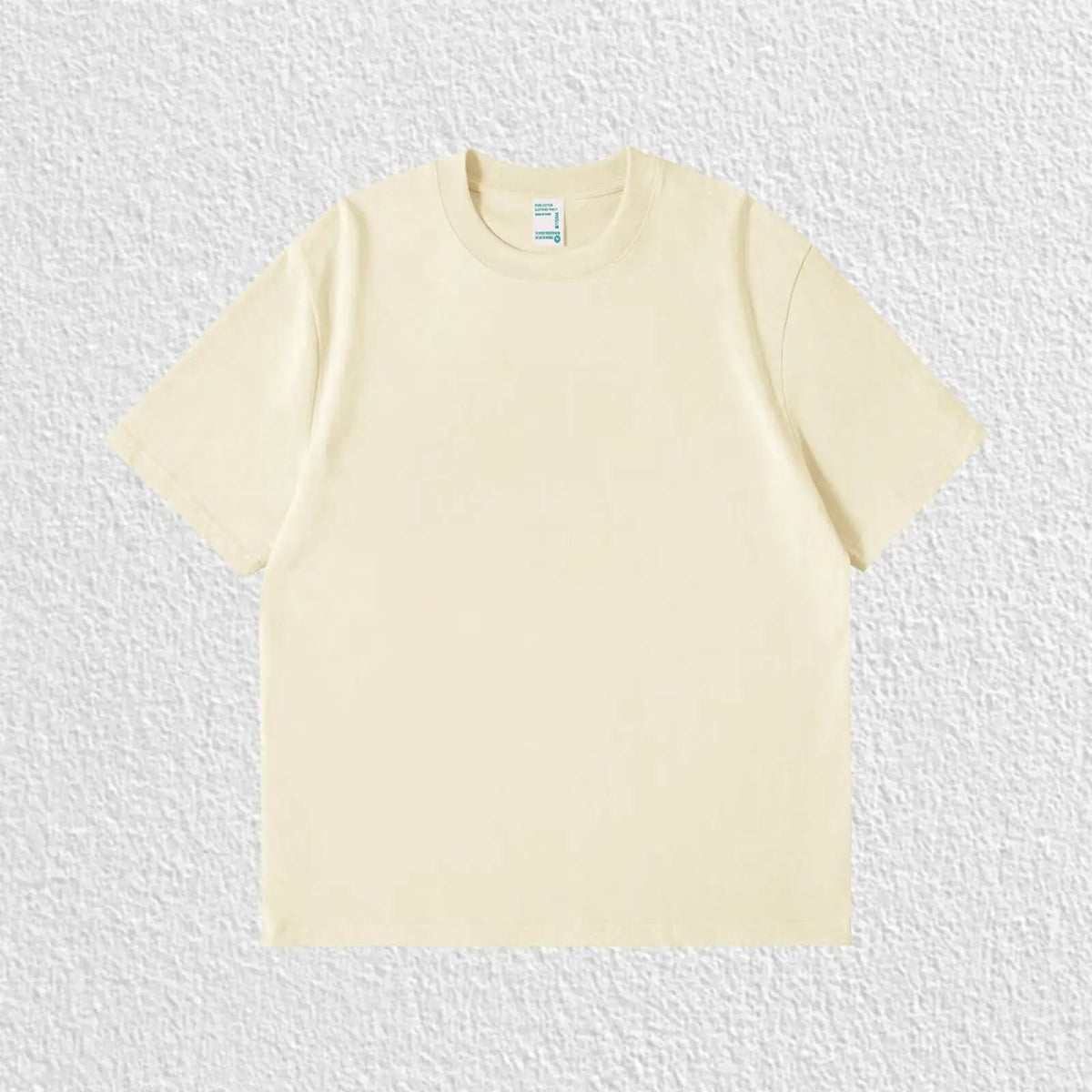 Pure White 260g Heavy T-shirt Men's Summer Pure Cotton Short-sleeved New Men's and Women's Streetwear Quick Pick Grocers