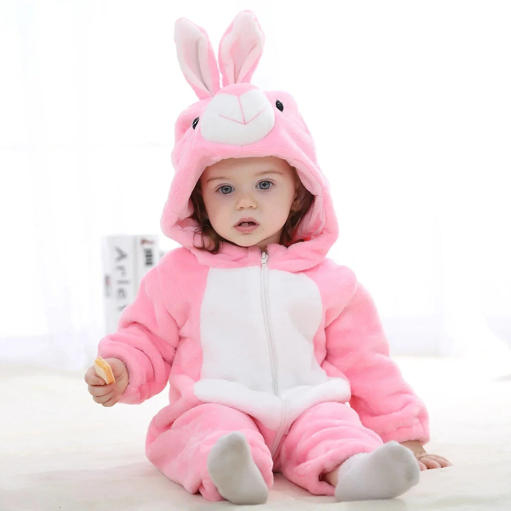 0 1 2 3 4 Years Kigurumi Pajamas for Toddler Baby Clothes Children Outfits Infant Dinosaur Unicorn Cat Robbit Cosplay Costumes Econic Blanks