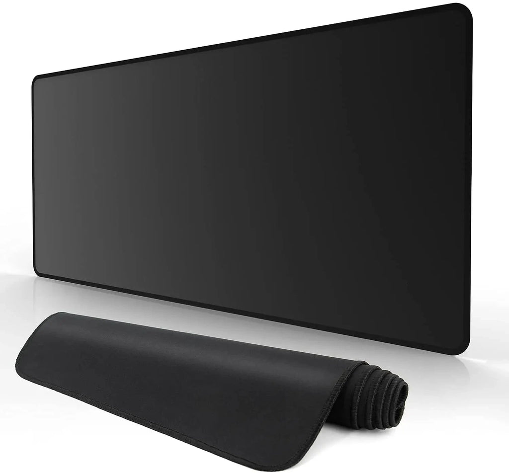 XXL Black Mouse Pad Gaming MousePad Large Mouse pad Gamer Mause Carpet PC Desk Mat keyboard pad Computer Mouse Pad Econic Blanks