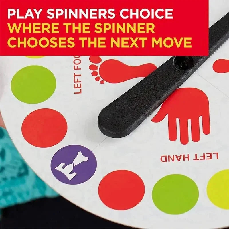 Party Game Funny Kid Family Body Twist Move Mat Board Game Party Fun Board Games Party Game Family Game Econic Blanks