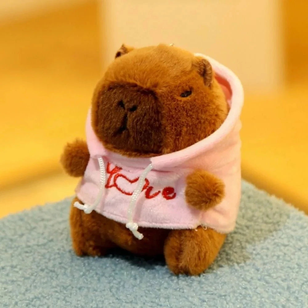 Cute Capybara Plush Toy Hoodie – Small Winged Stuffed Doll for Kids Econic Blanks