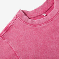 100% Cotton Washed T-Shirts For Women Loose O-Neck Crop Tops Y2k Street Female Clothes Summer Casual Vintage Short Sleeve Tees Quick Pick Grocers