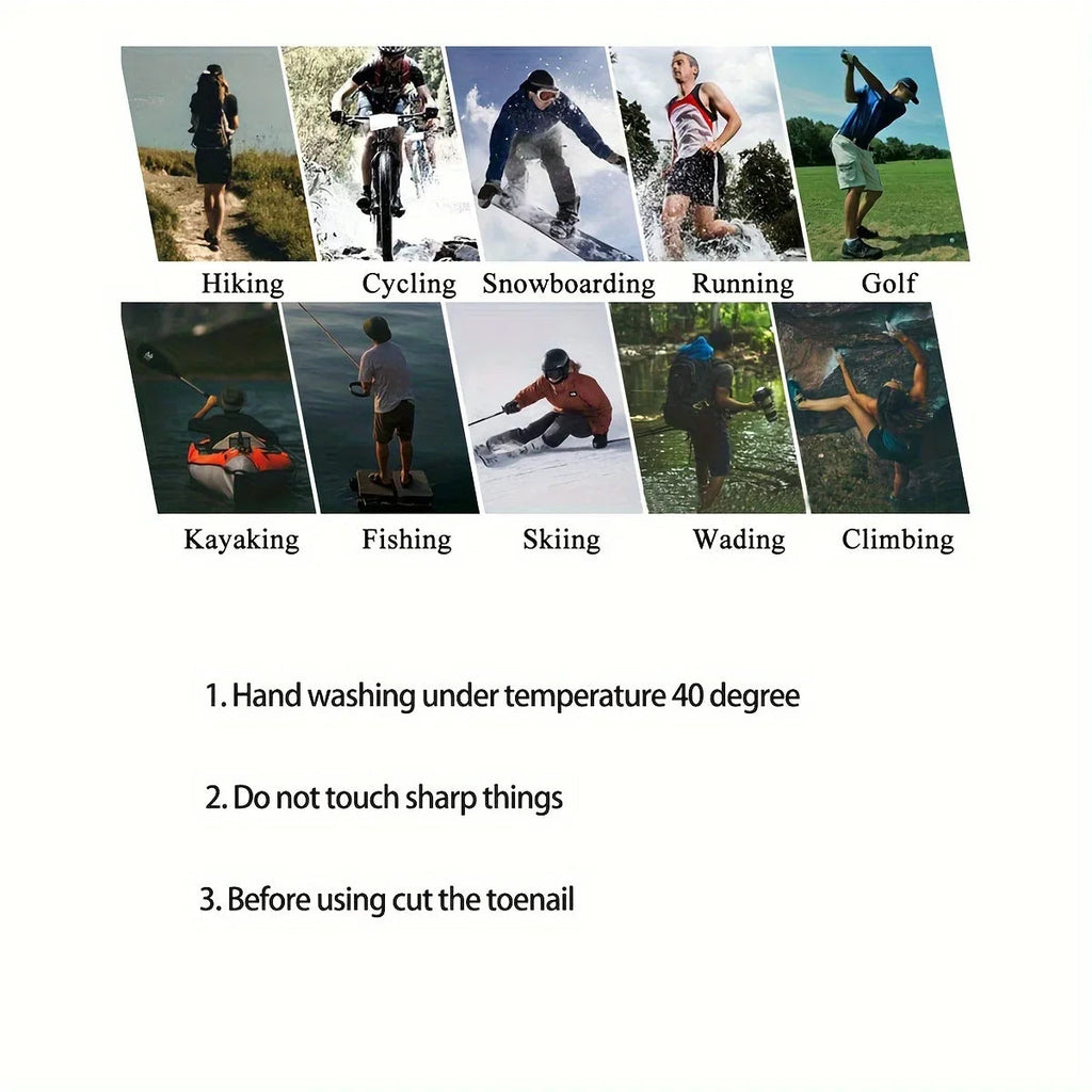 Waterproof Socks Breathable Outdoor Waterproof Hiking Wading Camping Winter Skiing Sock Riding Snow Warm Waterproof Socks Quick Pick Grocers
