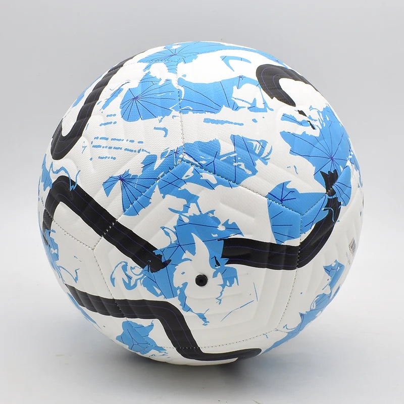 Soccer Balls Standard Size 5 Machine-Stitched Ball PU Material Sports League Outdoor Match Football Training Ball Futbol Voetbal Quick Pick Grocers