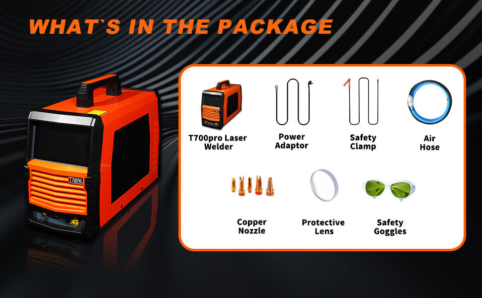T700pro Handheld Fiber Laser Welder