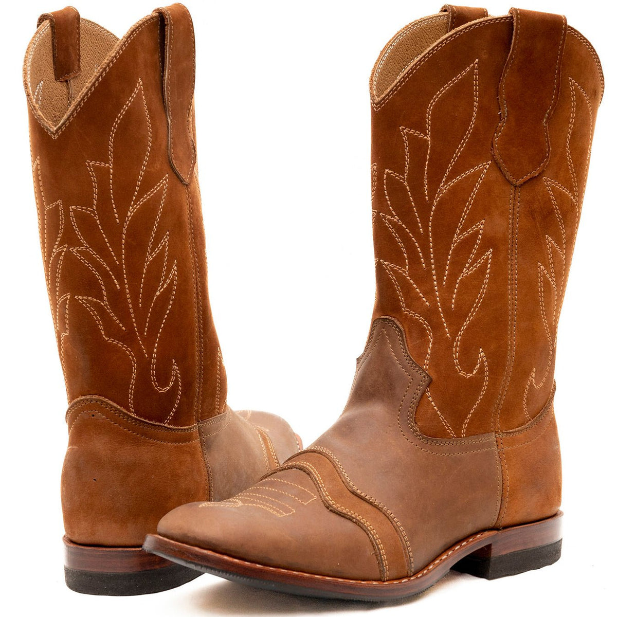 Cowboy Boots with Brazilian Toe Atitlan Leather
