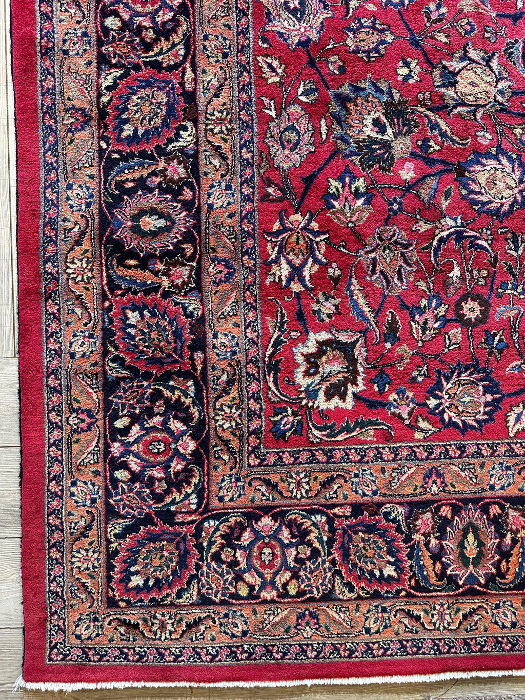 Fine Allover Persian Mashhad Rug 8’2”x11’6”