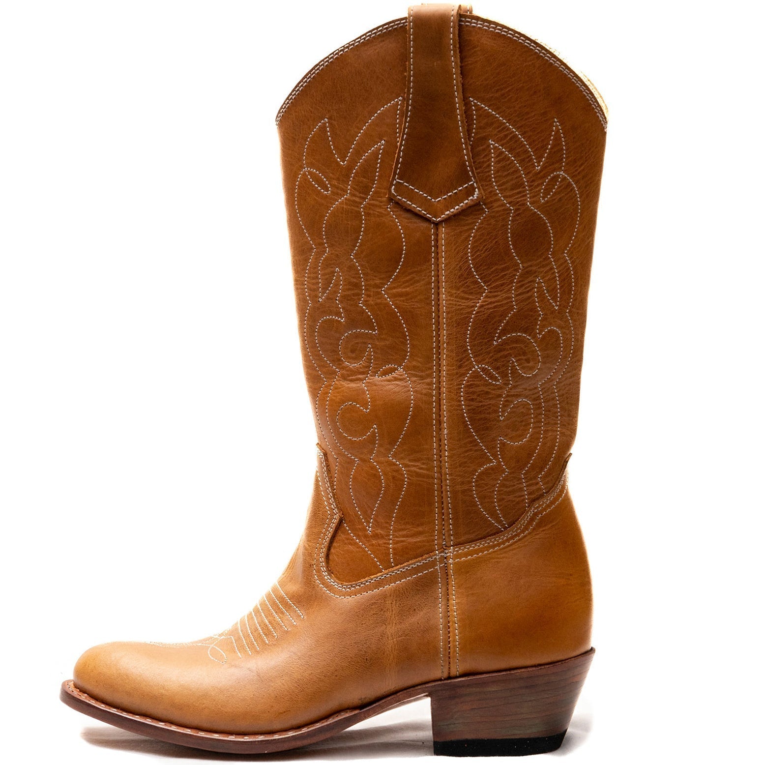 Custom Round Toe Cowgirl Boots Atitlan Leather