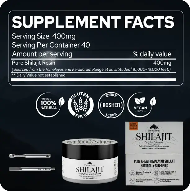 Shilajit Resin Quick Pick Grocers