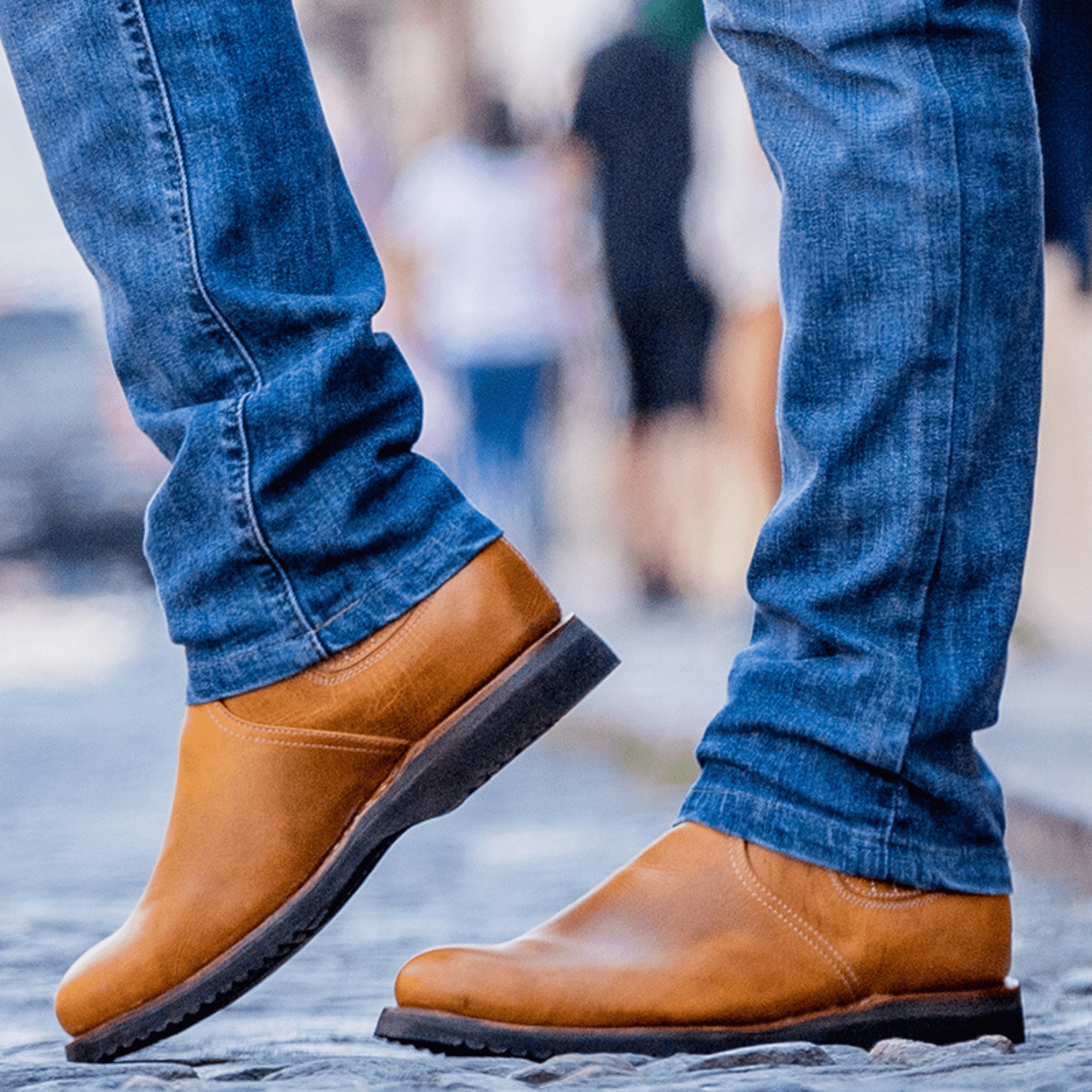 Sierra Leather Men's Boots Atitlan Leather