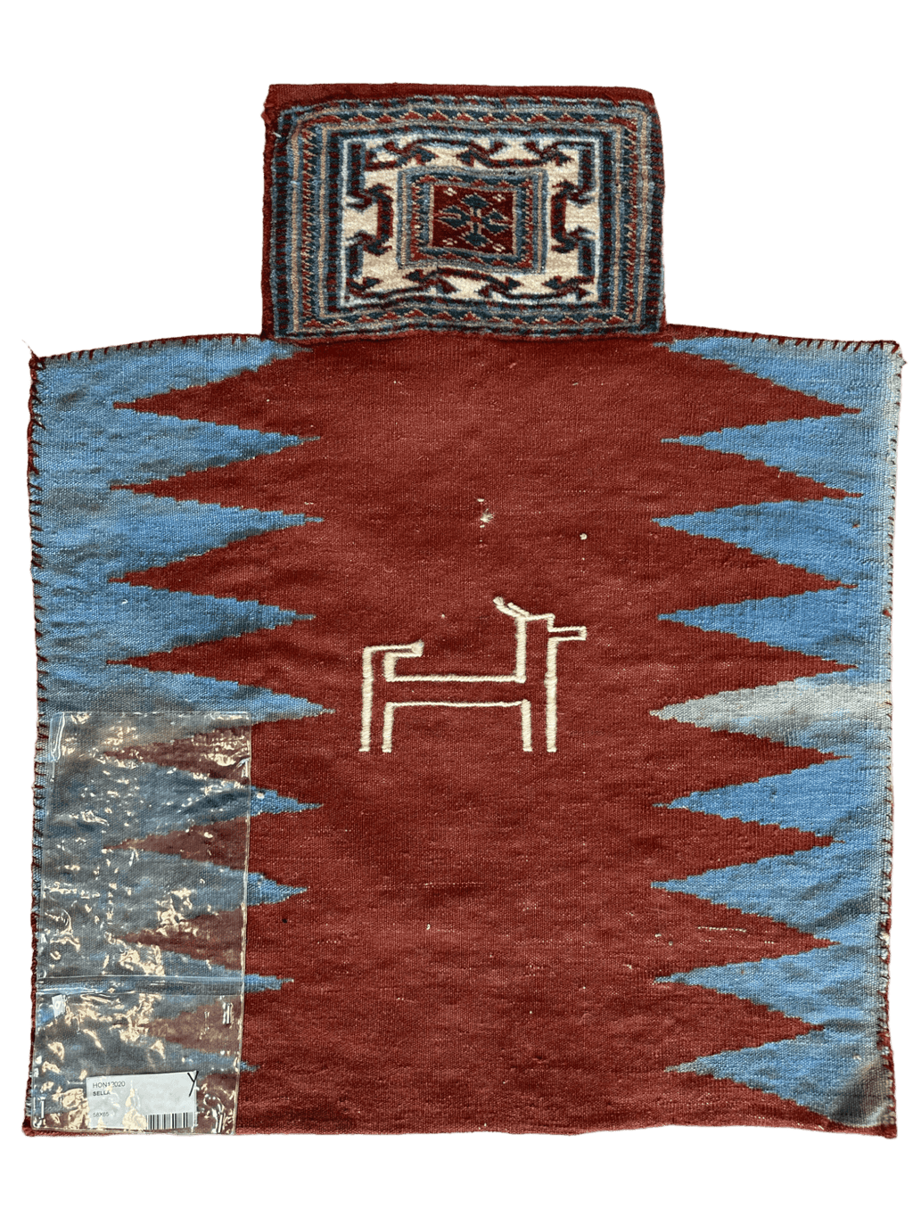 Vintage Nomadic Baluch Salt Bag Rug