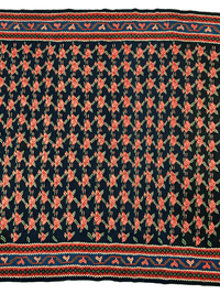 Vintage Persian Senneh Kilim 4’4” x 7’