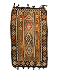 Vintage Persian Tribal Qashqai Kilim Rug 3’ x 5’