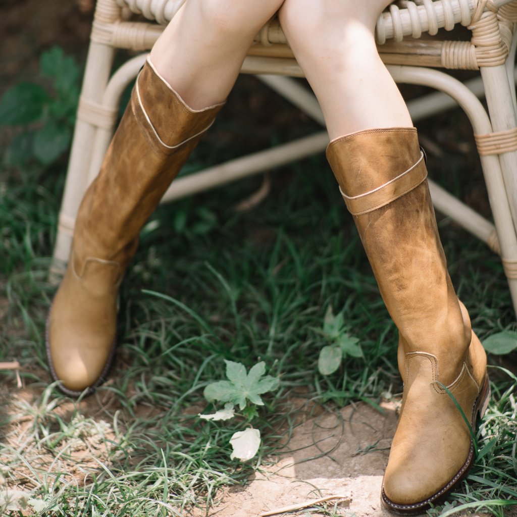 Women's Tall Leather Boots Atitlan Leather